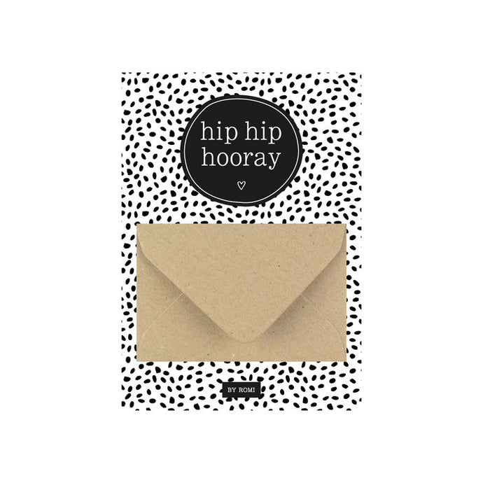 Geldkaart - Hip hip hooray - Lounge&Lifestyle