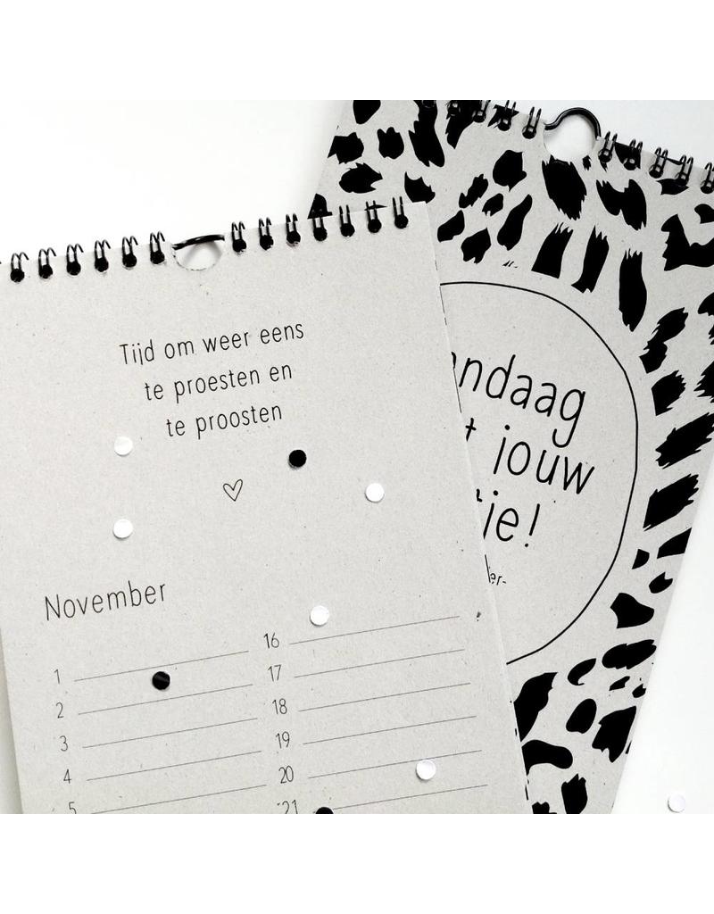 Verjaardagskalender - Print - Lounge&Lifestyle