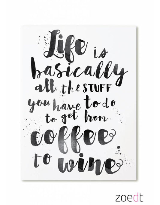 Kaart - Life is - Lounge&Lifestyle