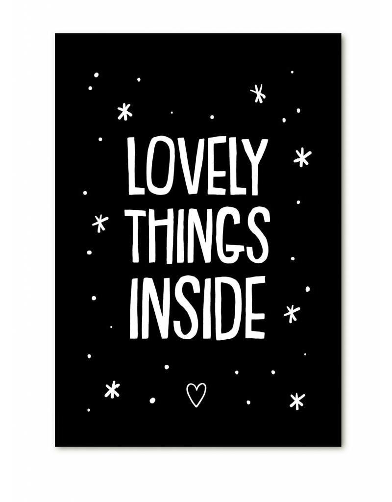 Cadeaukaartje - Lovely things inside - Lounge&Lifestyle