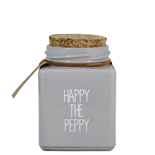 Soja kaars - Happy the peppy - Lounge&Lifestyle