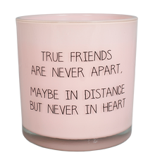 Afbeelding in Gallery-weergave laden, Soja kaars  - True friends are never apart
