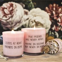 Afbeelding in Gallery-weergave laden, Soja kaars  - True friends are never apart
