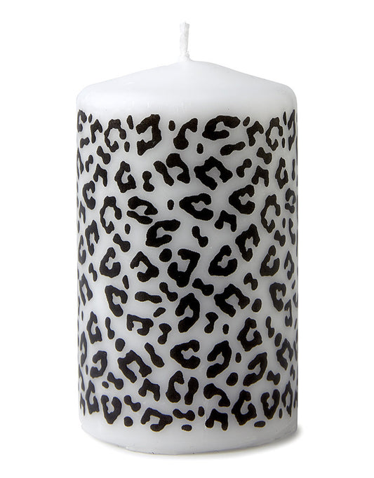 Kaars met panter patroon - Lounge&Lifestyle