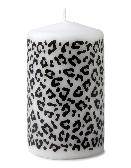 Kaars met panter patroon - Lounge&Lifestyle