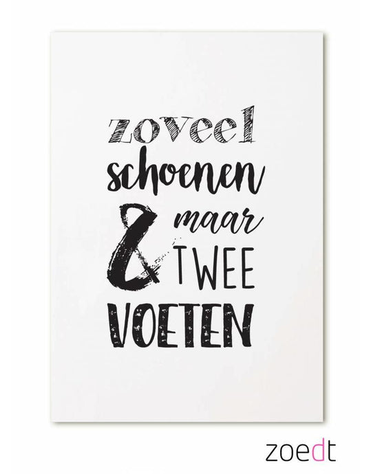 Kaart - Zoveel schoenen - Lounge&Lifestyle