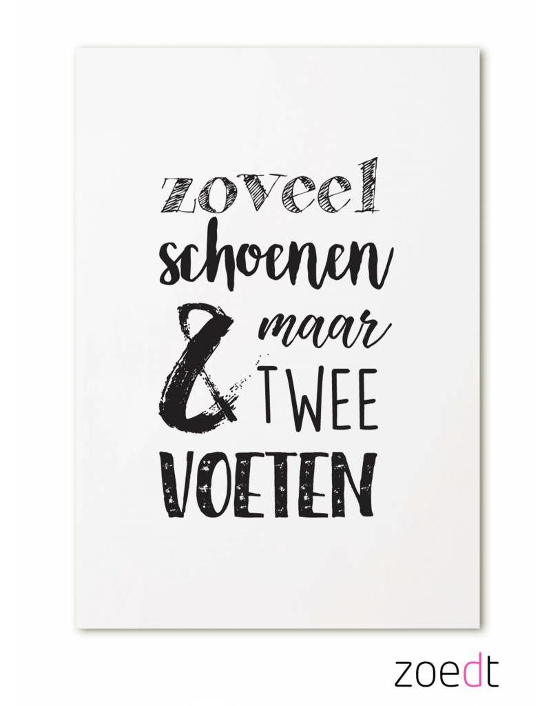 Kaart - Zoveel schoenen - Lounge&Lifestyle
