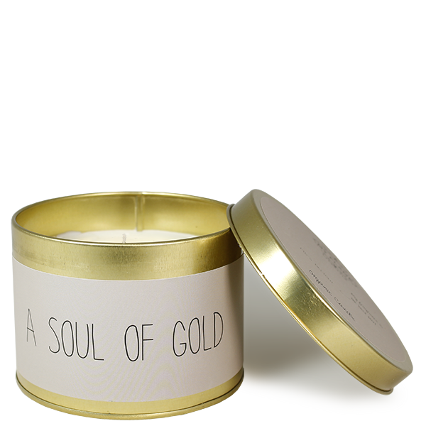 Soja kaars  - A soul of gold - Lounge&Lifestyle