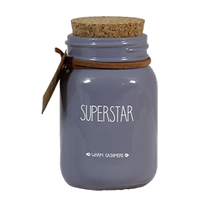 Soja kaars  - Superstar - Lounge&Lifestyle