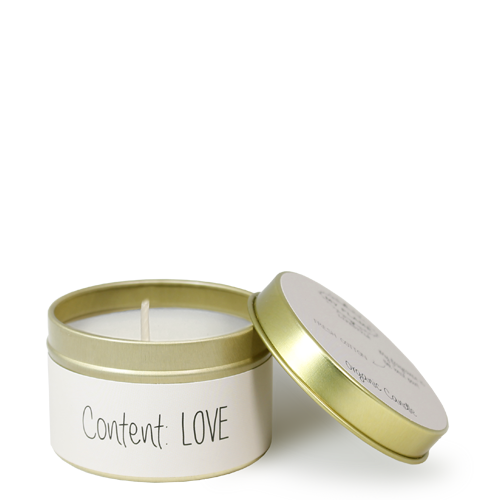 Soja kaars  - Content love - Lounge&Lifestyle