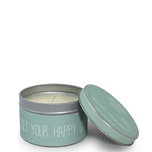 Soja kaars  - Get your happy on - Lounge&Lifestyle