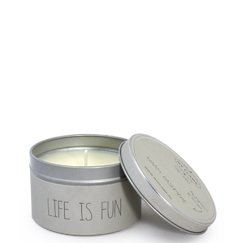Soja kaars  - Life is fun - Lounge&Lifestyle