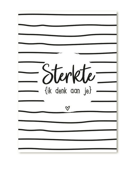 Cadeaukaartje - Sterkte - Lounge&Lifestyle