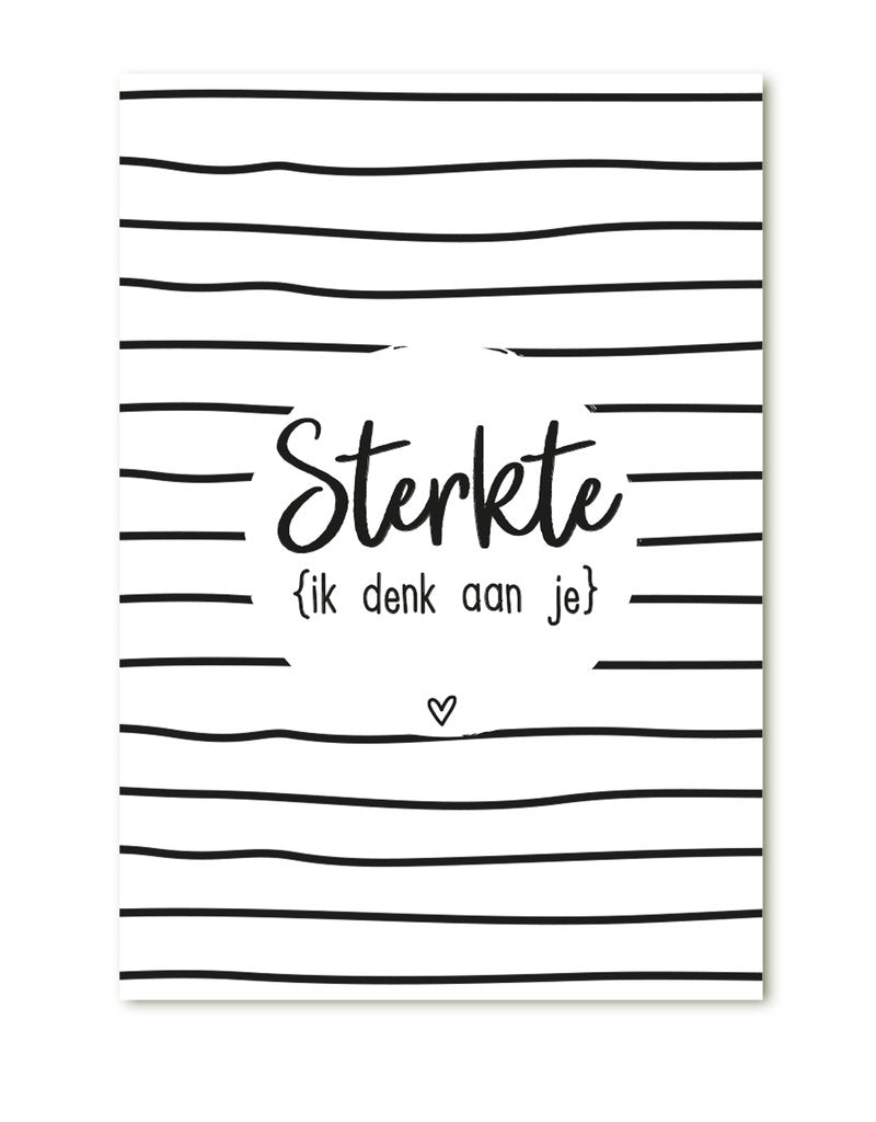 Cadeaukaartje - Sterkte - Lounge&Lifestyle