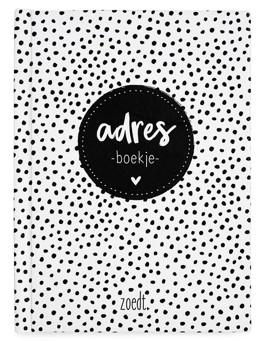 Adresboekje A6 | Adresboek Met Alfabet