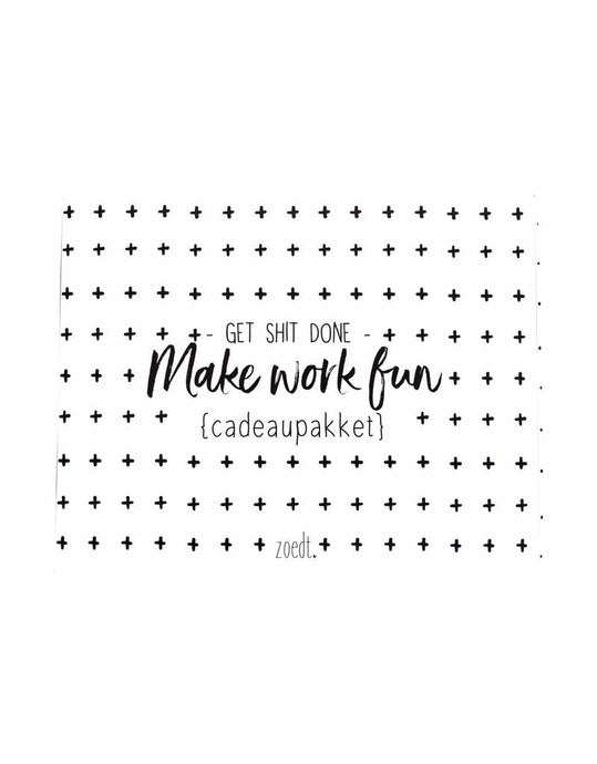 Cadeaupakket - Make work fun - Lounge&Lifestyle