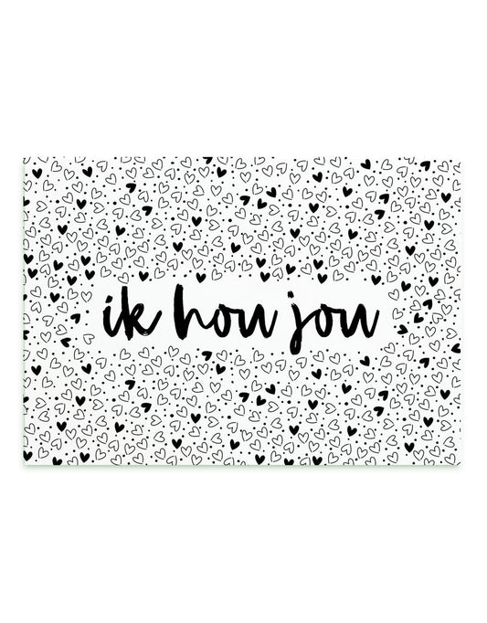 Kaart - Ik hou van jou - Lounge&Lifestyle