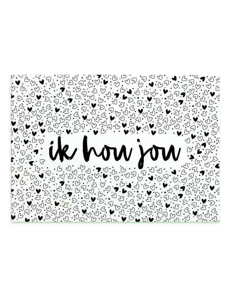Kaart - Ik hou van jou - Lounge&Lifestyle