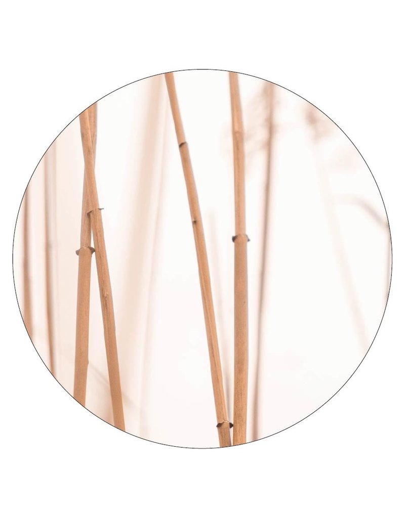 Muurcirkel - 'Riet' - Lounge&Lifestyle