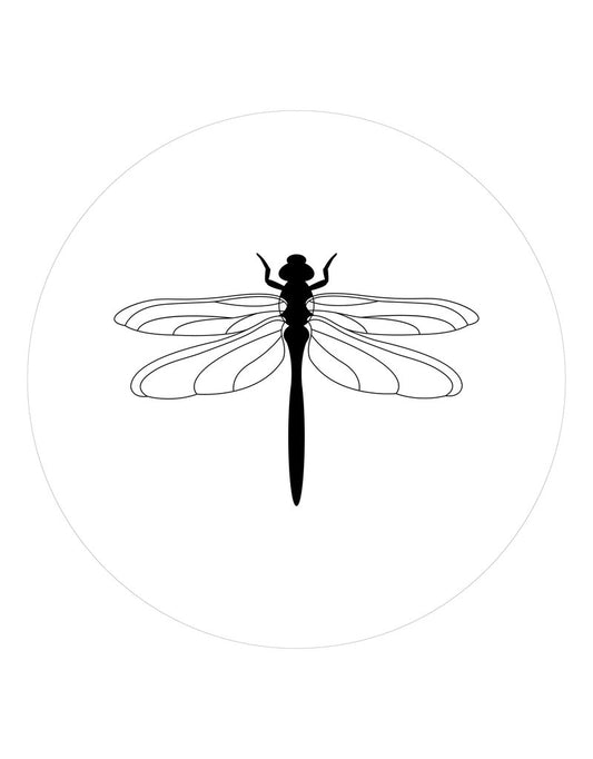 Muurcirkel - Libelle - Lounge&Lifestyle