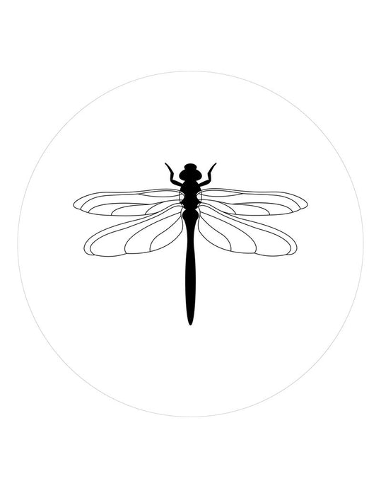 Muurcirkel - Libelle - Lounge&Lifestyle