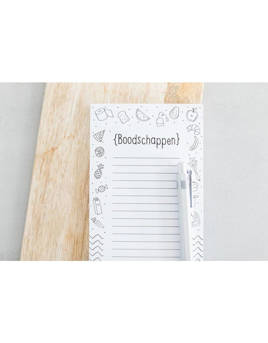 Notitieblok 'Boodschappen' - Lounge&Lifestyle