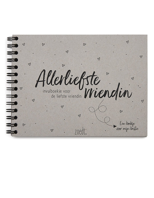 Invulboekje voor de allerliefste vriendin - Lounge&Lifestyle
