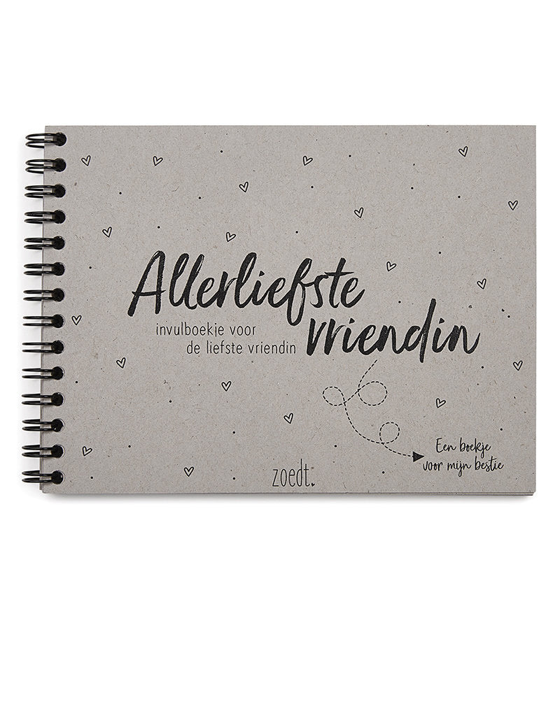 Invulboekje voor de allerliefste vriendin - Lounge&Lifestyle