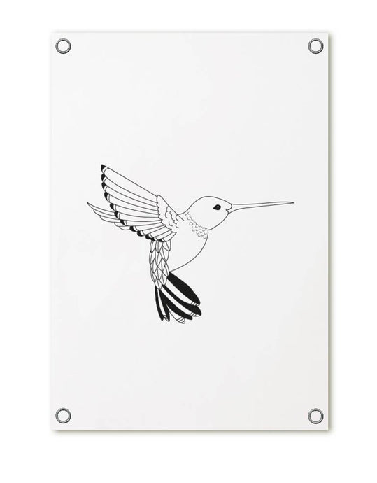 Tuinposter - Kolibri - Lounge&Lifestyle