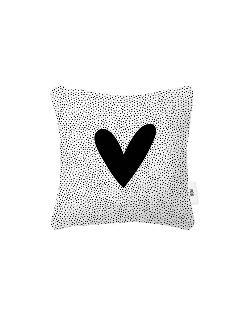 Buitenkussen - Hart en dots patroon - Lounge&Lifestyle
