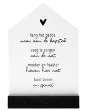 Afbeelding in Gallery-weergave laden, Huisje met gedicht - Zomaar - Lounge&amp;Lifestyle
